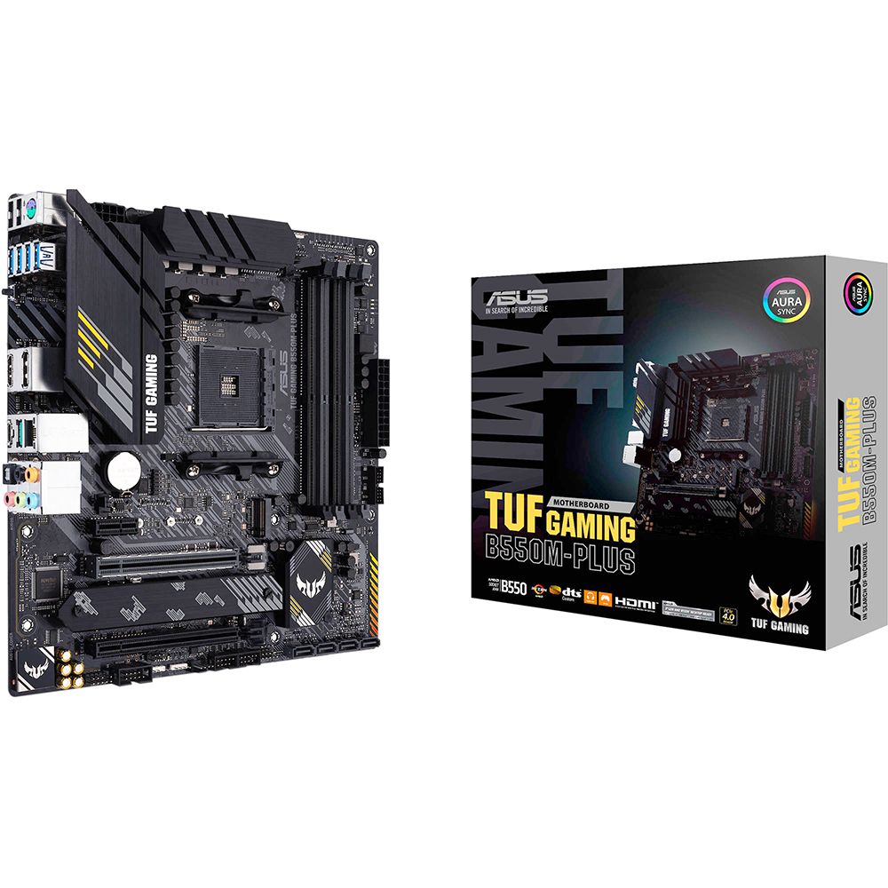 Материнская плата ASUS TUF GAMING B550M-PLUS, RTL {10} (90MB14A0-M0EAY0)