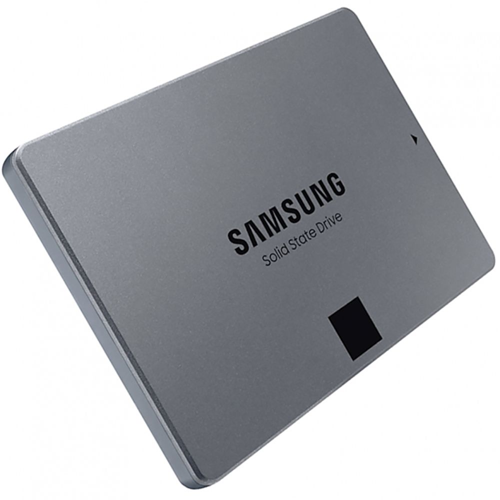 Твердотельный накопитель SSD Samsung 870 QVO MZ-77Q2T0BW 2TB 2.5" Client SATA 6Gb/s, 560/530, IOPS 88/11K, MTBF 1.5M, QLC, 2048MB, 720TBW, 0,33DWPD, RTL {10}, (396007)
