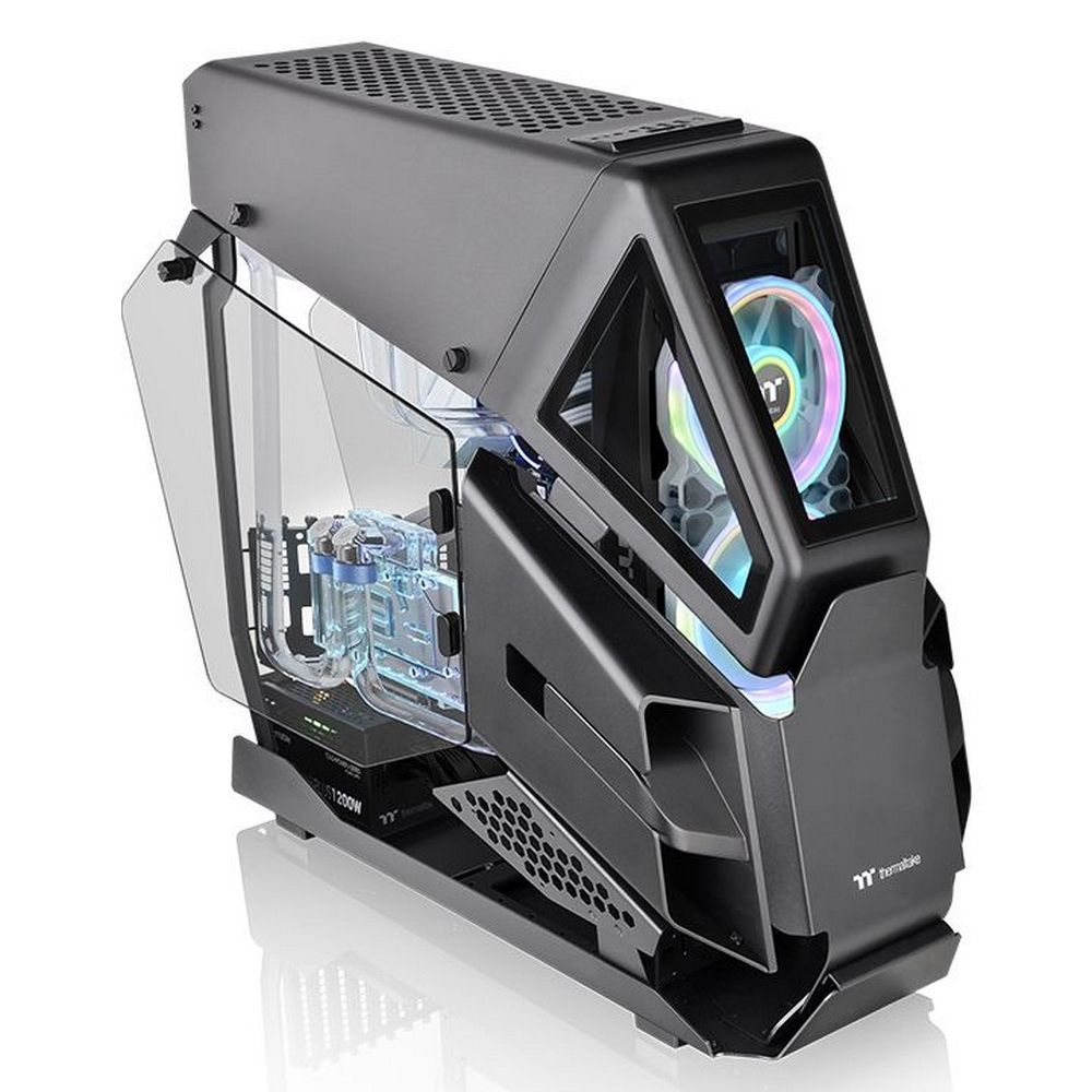 Корпус Thermaltake Bad Pack AH T600 CA-1Q4-00M1WN-00 Black/Win/SPCC/5mm Tempered Glass*2 (524001) (CA-1Q4-00M1WN-00||bp)