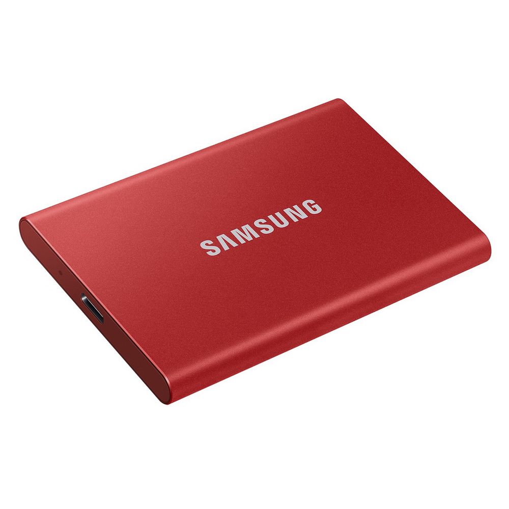 Твердотельный накопитель SSD Samsung T7 Red External MU-PC2T0R/WW 2TB 1.8" USB 3.2 Gen 2 Type-C, 1050/1000, RTL (312441)