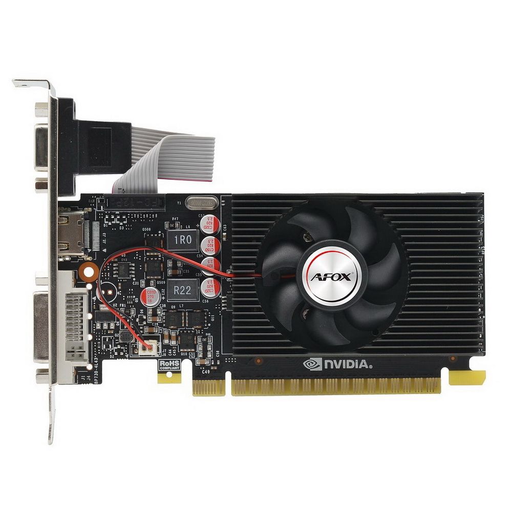 Видеокарта Afox GT710 4GB DDR3 64bit DVI HDMI 1FAN LP RTL (AF710-4096D3L7-V1)