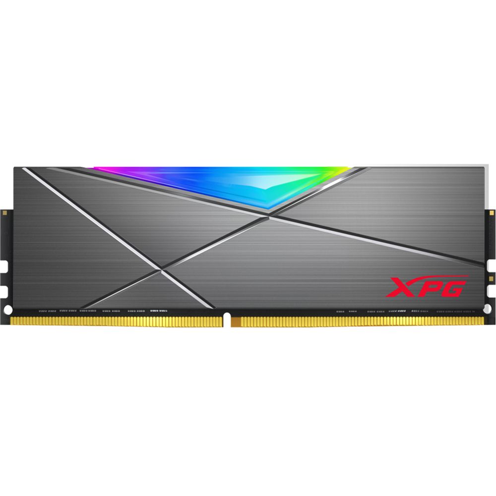 Модуль памяти ADATA XPG SPECTRIX D50 RGB White Gaming Memory AX4U32008G16A-SW50 8GB DDR4 3200 DIMM Non-ECC, CL16, 1.35V, Heat Shield, RTL, (931023)