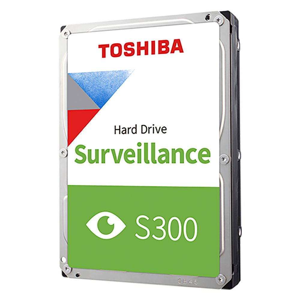 Жесткий диск Toshiba S300 Surveillance HDWV110UZSVA 1TB 3.5" SATA 6Gb/s, 5700rpm, 64MB, CMR, 24/7, Supports up to 64 video cameras, Bulk {20}
