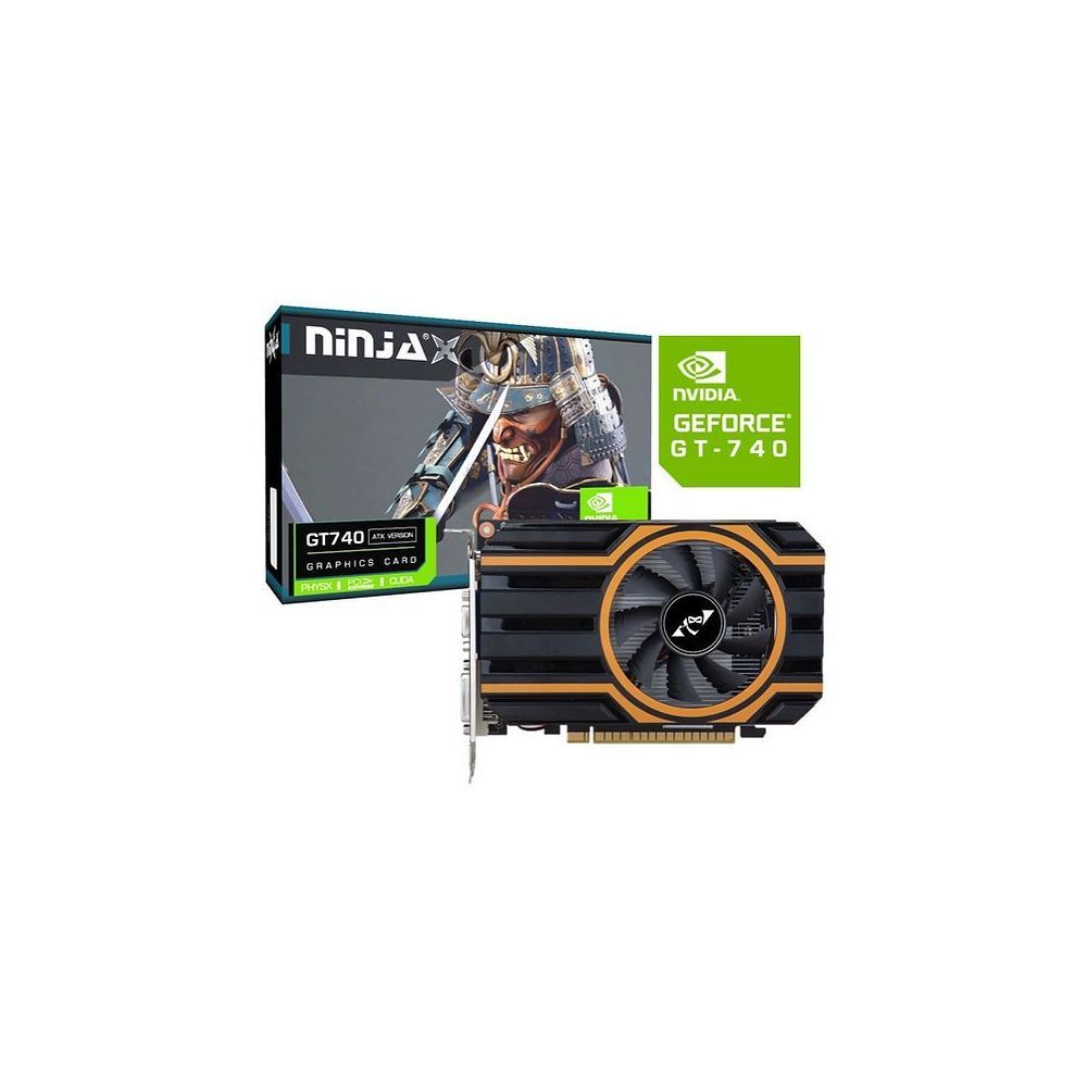 Видеокарта Ninja GT740 4GB GDDR5 128bit VGA DVI HDMI 1FAN LP RTL (NK74NP045F)