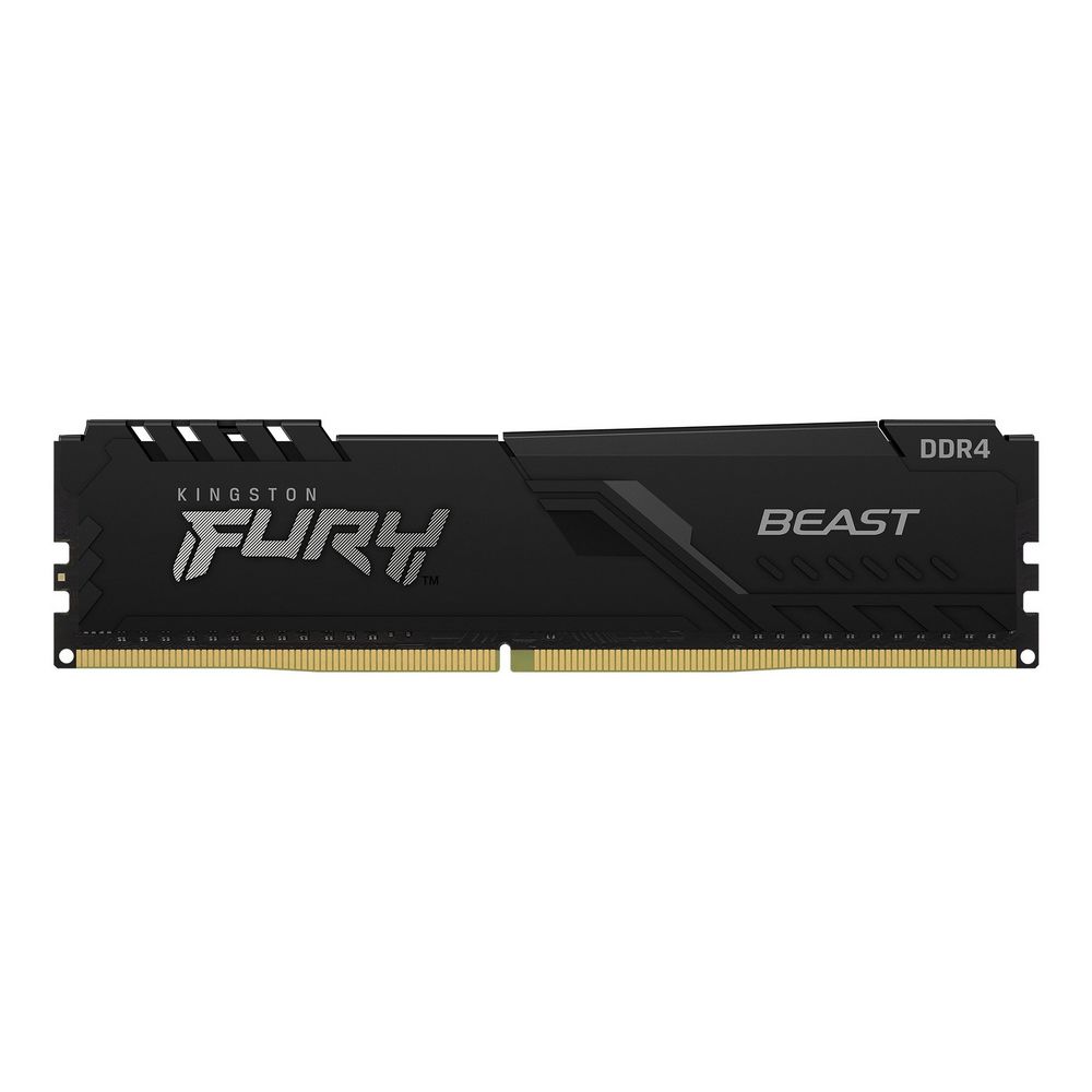 Модуль памяти Kingston FURY Beast Black Gaming Memory KF432C16BB/32 32GB DDR4 3200 DIMM Non-ECC, CL16, 1.35V,  2Gx8, RTL, (319828)
