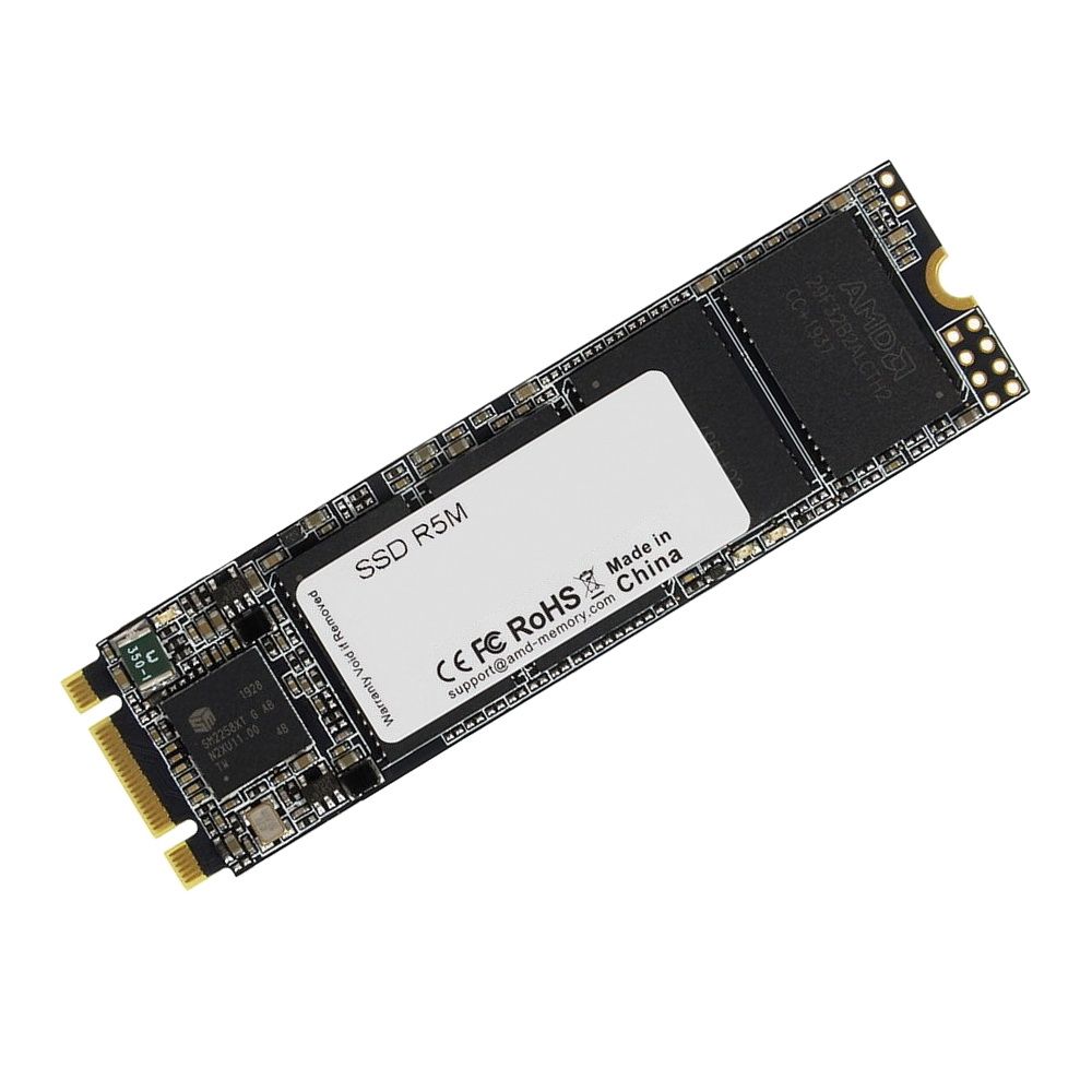 Твердотельный накопитель SSD AMD Radeon R5 M.2 2280  R5M128G8 128GB Client SATA 6Gb/s, 3D TLC, RTL (183412) {200}