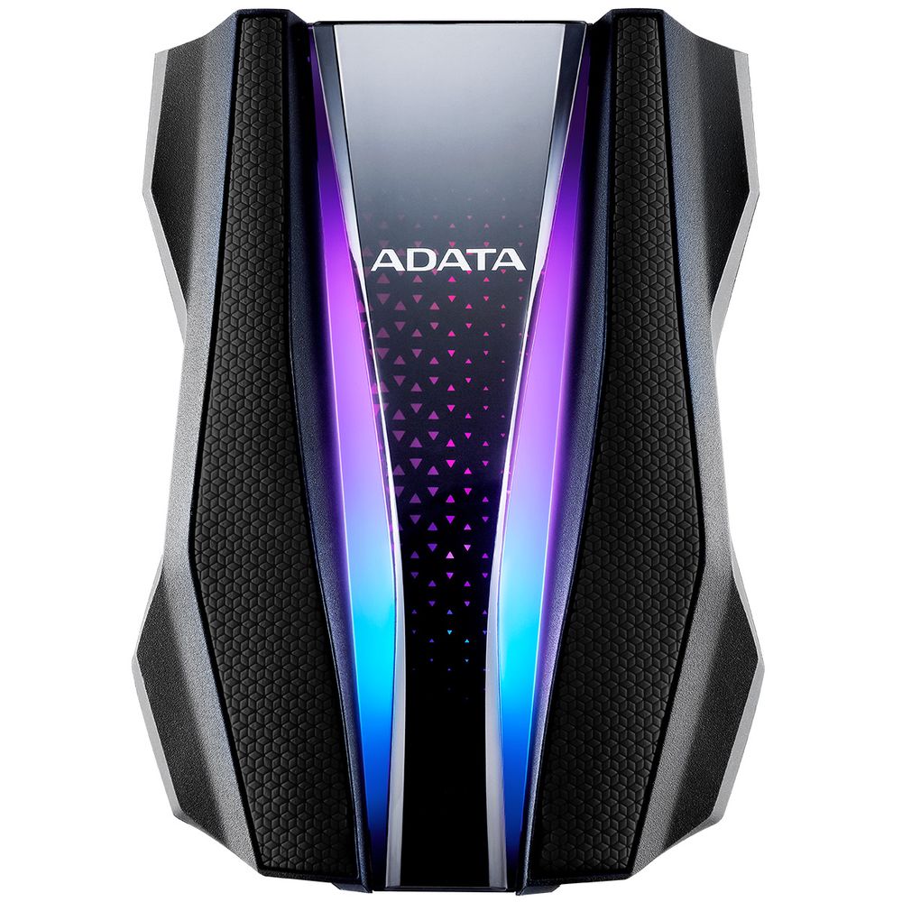 Жесткий диск внешний ADATA HD770G AHD770G-1TU32G1-CBK 1TB 2.5" USB 3.2 Gen 1, RGB, Military-grade shock-resistance, Protect Water and Dust IP68, Gaming Stockpile, Black, RTL {20} (772219)