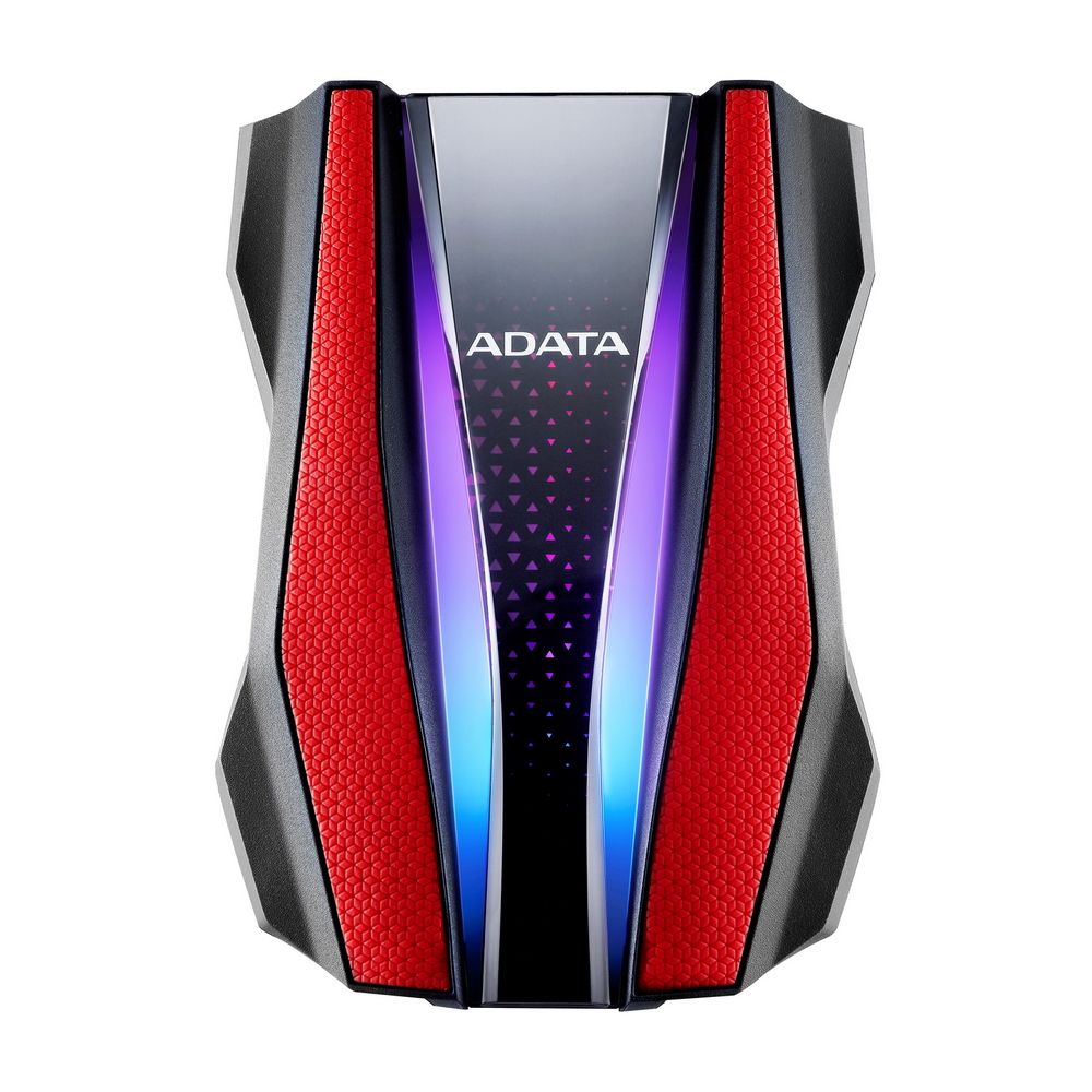 Жесткий диск внешний ADATA HD770G AHD770G-2TU32G1-CRD 2TB 2.5" USB 3.2 Gen 1, RGB, Military-grade shock-resistance, Protect Water and Dust IP68, Gaming Stockpile, Red, RTL {20} (772240)