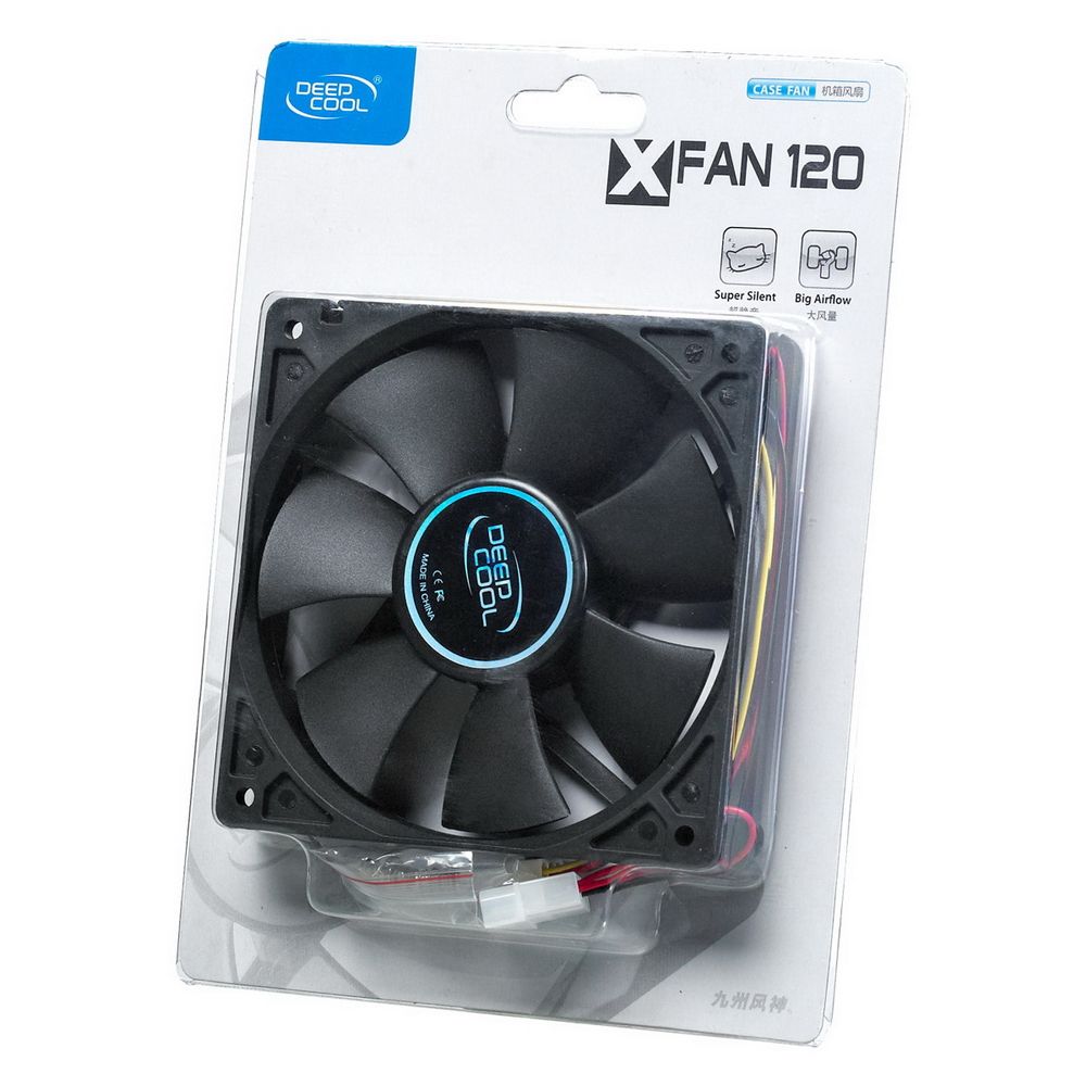 Вентилятор в корпус Deepcool XFAN 120 {64}  (703624) (DP-FDC-XF120)