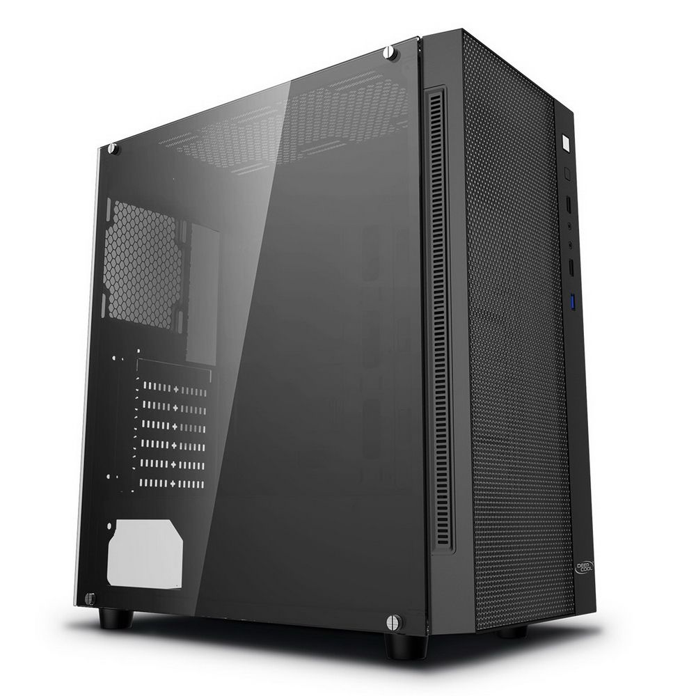 Корпус Deepcool MATREXX 55 MESH DP-ATX-MATREXX55-MESH (714057) E-ATX, CPU Height 165mm, VGA max 370mm, USB 2.0 x 2, «USB 3.0 x 1, Audio x 1, Mic x 1, int. 3.5» x 2 , 2.5» x 4, Ext. 5.25» x 0, 3.5» x 0