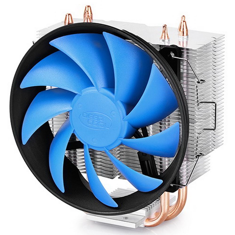 Вентилятор Deepcool GAMMAXX 300 (708124) {24} (Height 135.7mm, 6mm x 3pcs, Fan 120mm, 900;1600RPM ±10%, < 21 dB(A), 4-pin, TDP 130W, Al+Cu, Latch, Socket AMD AM4/Intel LGA1200/115x) (DP-MCH3-GMX300)