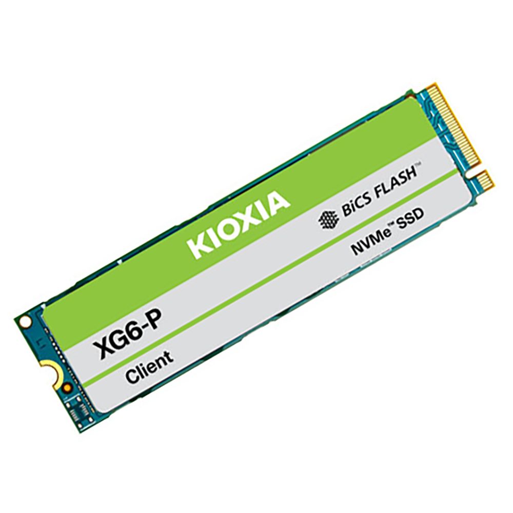 Твердотельный накопитель SSD KIOXIA XG6-P M.2 2280 KXG60PNV2T04 2048GB Client SSD PCIe Gen3x4 with NVMe, 3180/2920, MTBF 1.5M, TLC (BiCS Flash), 1DWPD, Bulk