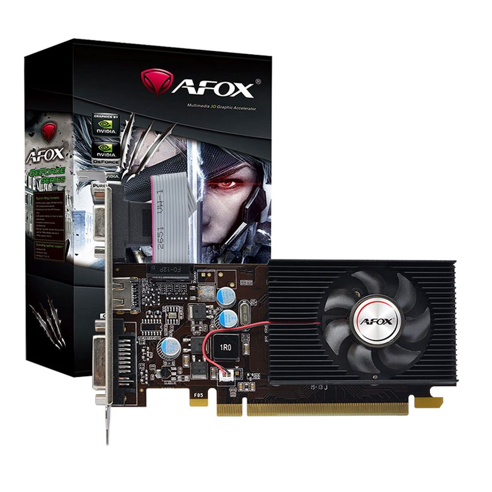 Видеокарта Afox G210 512MB DDR3 64bit VGA DVI HDMI 1FAN LP RTL (780315) {50} (AF210-512D3L3-V2)