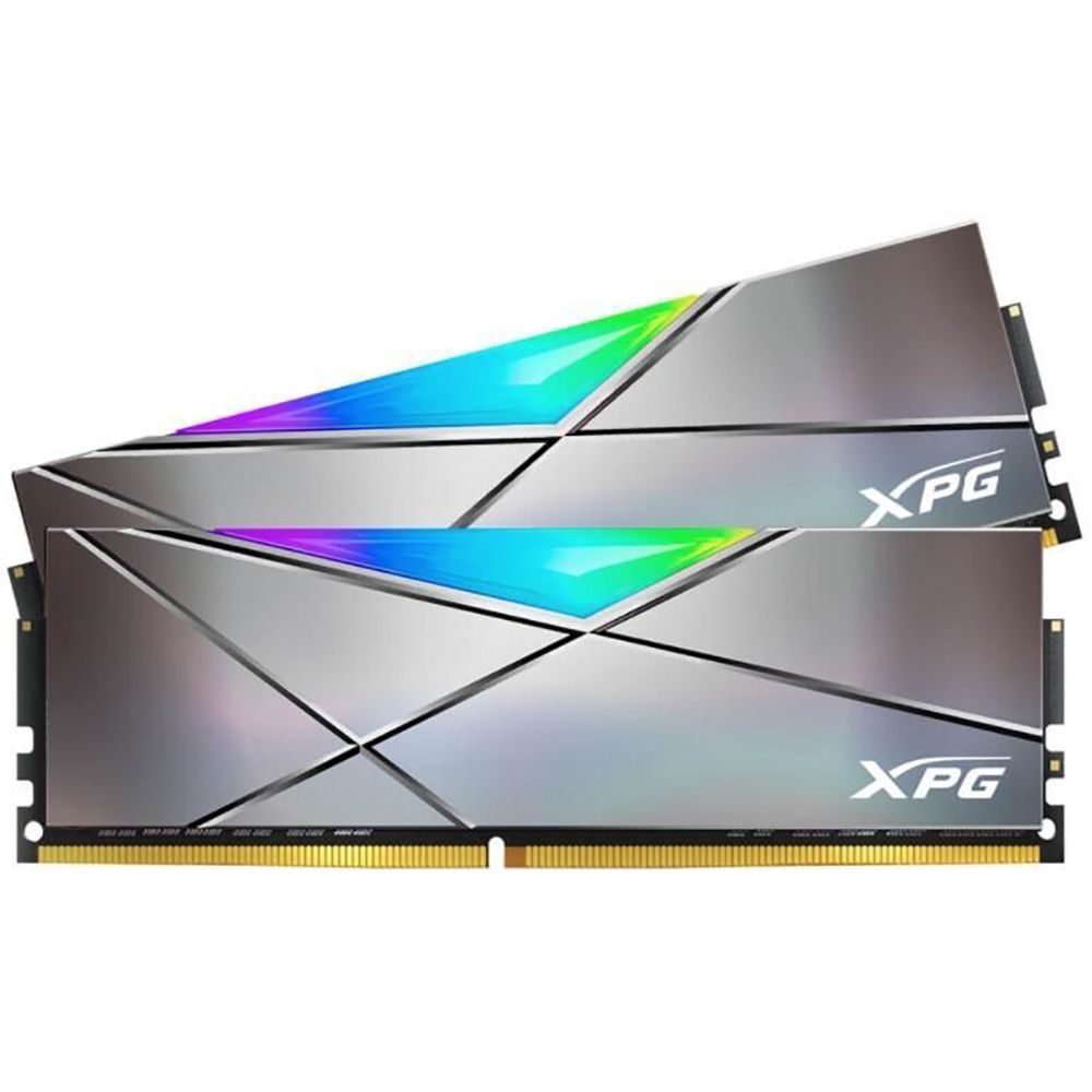 Модуль памяти ADATA XPG Spectrix D50 RGB Grey Gaming Memory AX4U360016G18I-DT50 32GB DDR4 3600 DIMM Non-ECC, CL18, 1.35V, Kit 2x16Gb, RTL