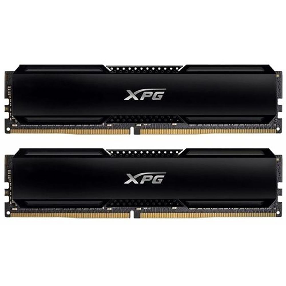 Модуль памяти ADATA  XPG GAMMIX D20 Black Gaming Memory AX4U360016G18I-DCBK20 32GB DDR4 3600 DIMM Non-ECC, CL18, 1.35V, Kit 2x16Gb, RTL
