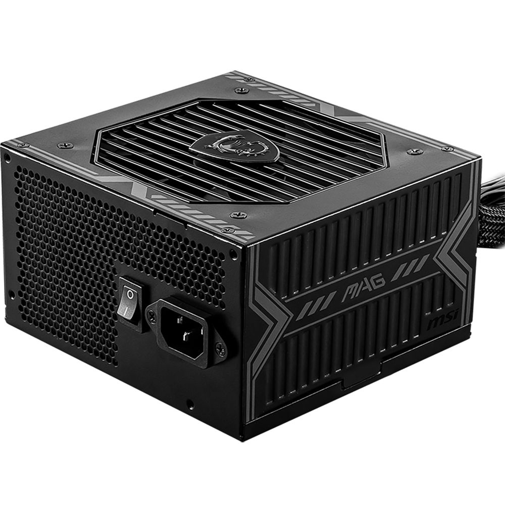 Блок питания MSI MAG A650BN |306-7ZP2B11-CE0| 650W, 80 Plus, Bronze, Non-Modular, Color Box (849627)