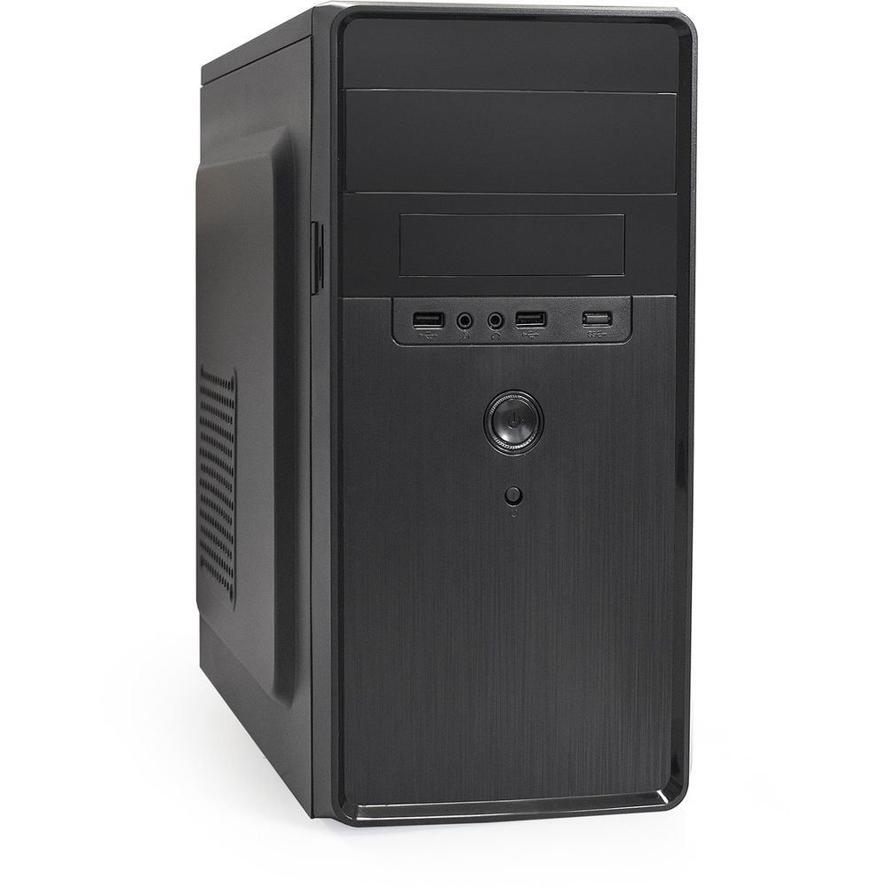 Корпус Exegate Minitower ExeGate BA-309 (mATX, без БП, 2*USB, HD аудио, черный) (EX286412RUS)