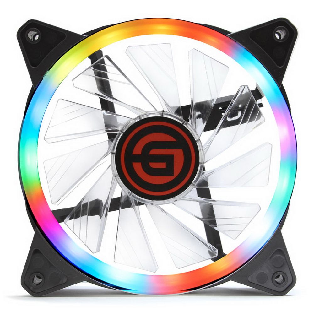 Вентилятор Ginzzu  RGB 12DR4 M (808309)