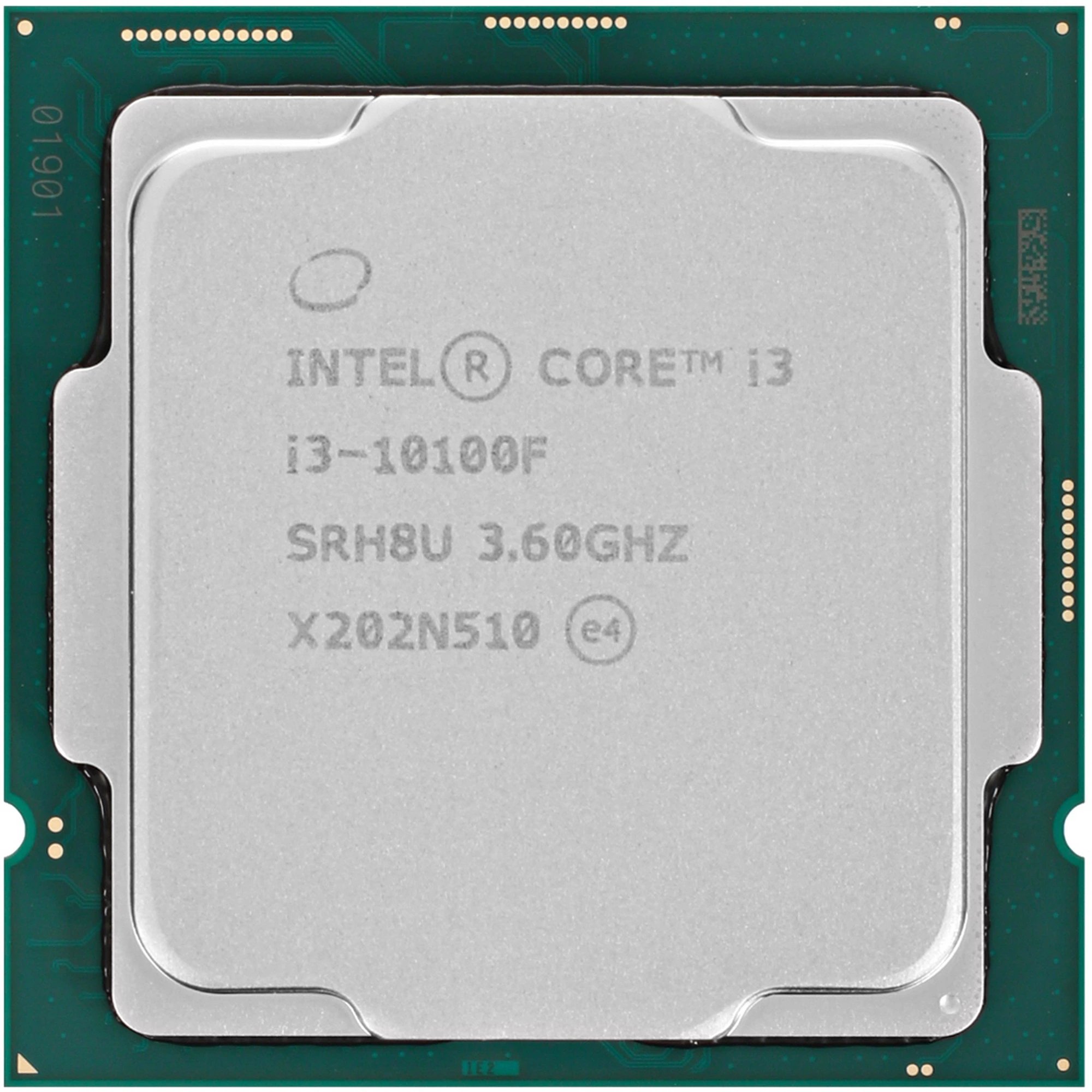 Процессор Intel I3 10100F