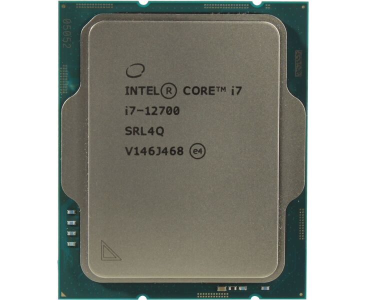 Процессор Intel Core i7-12700 (CM8071504555019 SRL4 Q) CPU Desktop (2.1 G Hz, 25 MB, LGA1700) tray