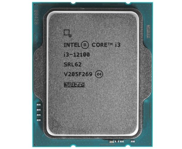 Процессор Intel Core i3-12100 (CM8071504651012 SRL62) APU LGA1700 (Alder Lake, 4 C/8 T, 3.3/4.3 G Hz, 12 MB, 60/89 W, UHD Graphics 730) OEM