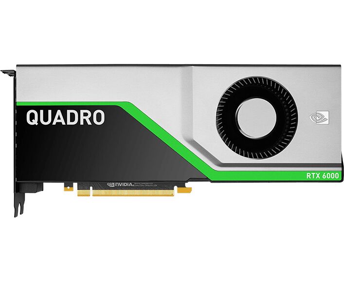 Видеокарта PNY VCQRTX6000-SB VGA NVIDIA Quadro RTX 6000,24 GB GDDR6/384 bit, PCI Express 3.0 x16, 4x DP+Virtual Link