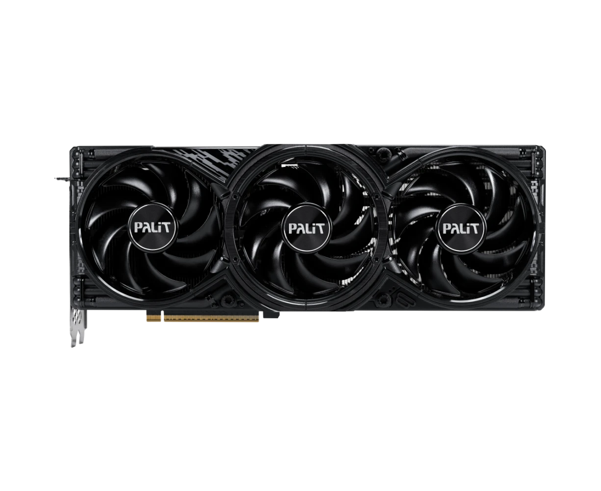 Видеокарта Palit RTX5080 Gaming Pro OC 16 GB (NE75080 S19 T2-GB2031 A) GDDR7 256bit 3x DP HDMI 3 Fan RTL