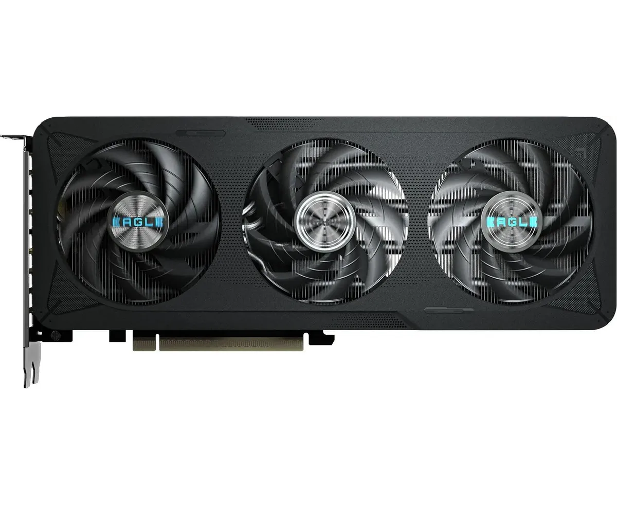 Видеокарта Gigabyte RTX5060 Ti Eagle Max OC 8 GB (GV-N506 TEAGLEMAX OC-8 GD) GDDR7 128bit 3x DP HDMI 3 Fan RTL