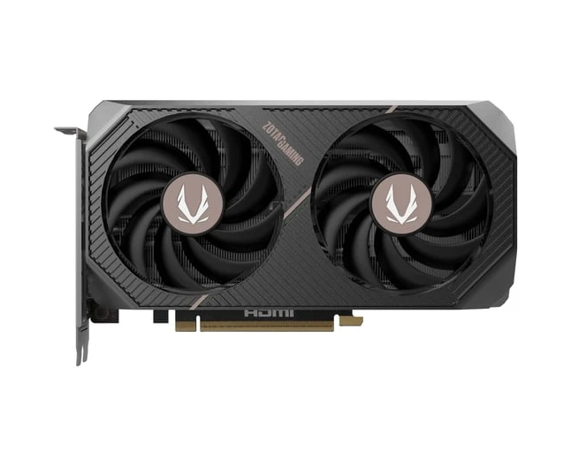 Видеокарта ZOTAC Gaming Ge Force RTX 5060 Ti AMP 16 Gb (ZT-B50620 F-10 M) DDR7 128 bit 2407/2632 M Hz 3*DP/HDMI 2*Fan RTL