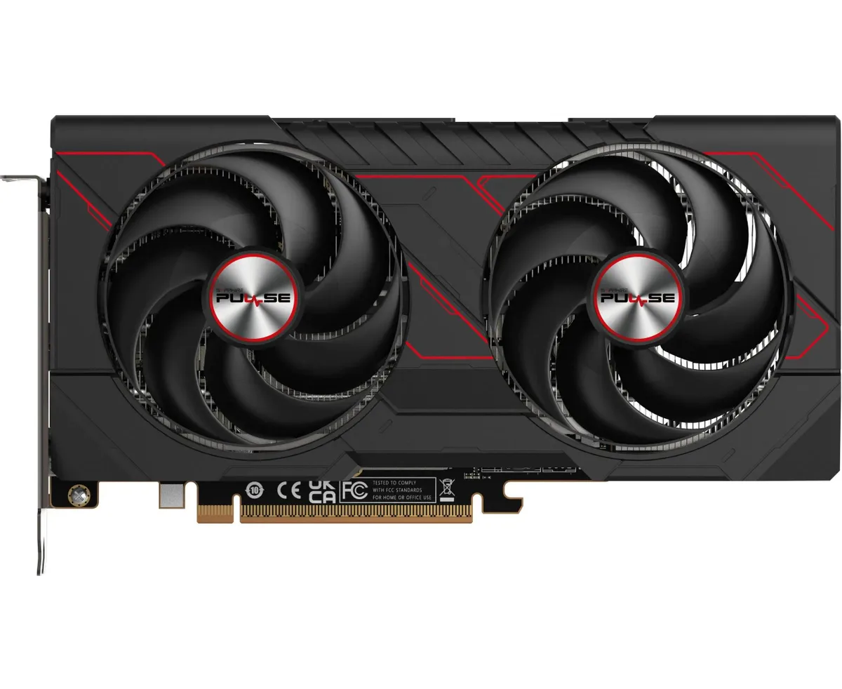 Видеокарта Sapphire AMD Radeon RX 9060 XT (11350-03-20 G) Pulse AMD Radeon RX 9060 XT Gaming OC 16 GB Dual 16 ГБ Pulse, GDDR6, OC, Ret