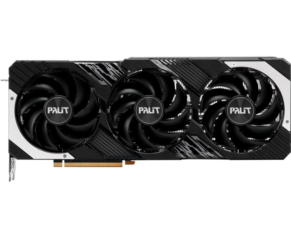Видеокарта Palit Nvidia Ge Force RTX 4070 Ti Gaming Pro (NED407 TT19 K9-1043 A) OC PCI-E 4.0 12288 Mb 192 GDDR6 X 2310/21000 HDM Ix1 D Px3 HDCP Ret