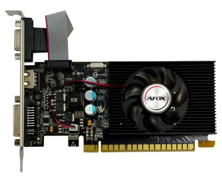 Видеокарта AFOX Ge Force GT 610 2048 Mb (AF610-2048 D3 L5)