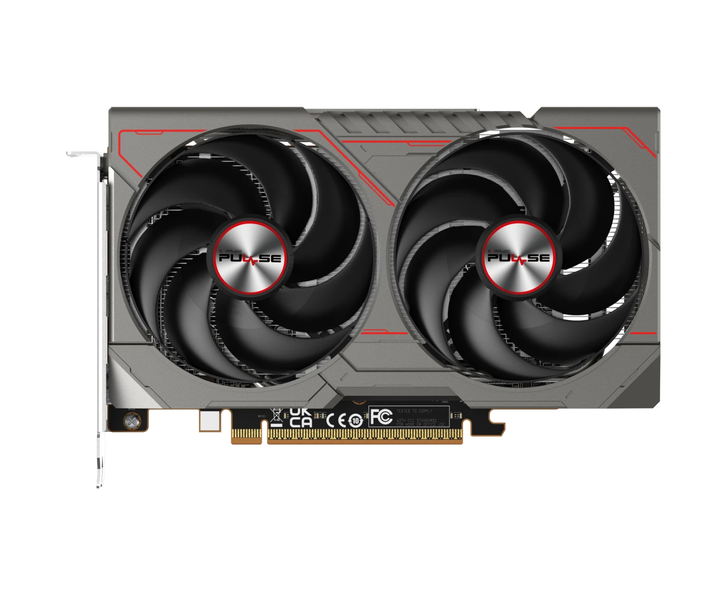 Видеокарта Sapphire RX9060 XT Pulse 8 GB (11350-05-20 G) GDDR6 128bit DP 2x HDMI 2 Fan RTL