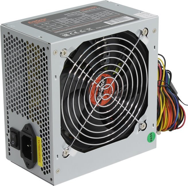 Блок питания Exegate ES261566 RUS Special UNS350, ATX, 12cm fan, 24p+4p, 3x SATA, 2x IDE, FDD