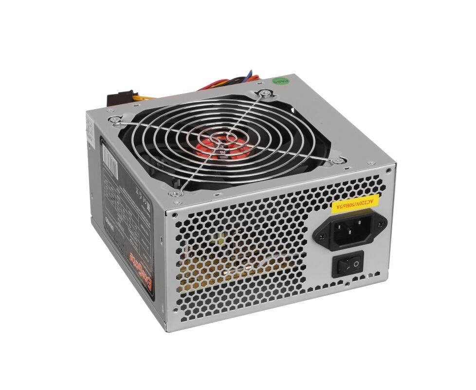 Блок питания Exe Gate EX244554 RUS 450 W UN450, ATX, 12cm fan, 24p+4p, 6/8p PCI-E, 3x SATA, 2x IDE, FDD