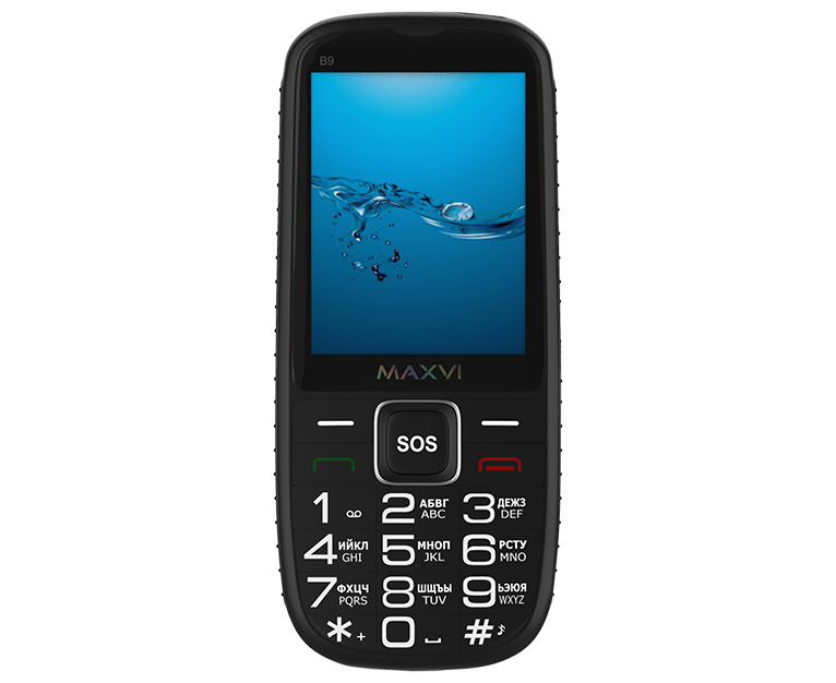 Мобильный телефон Maxvi B9 Black