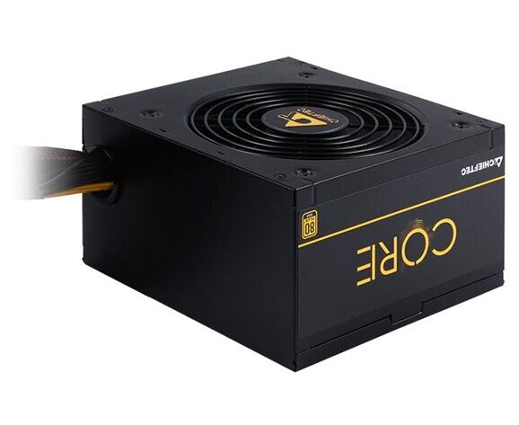 Блок питания Chieftec Core BBS-600 S (ATX 2.3, 600 W, 80 Plus Gold, Active PFC, 120mm fan) Retail