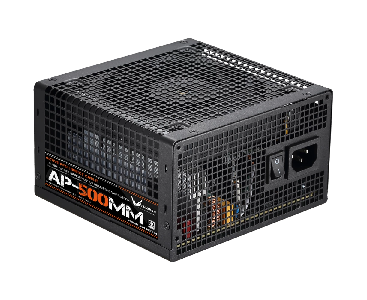 Блок питания Formula AP-500 ММ 80 Plus White ATX 500 W (20+4pin) APFC 120mm fan 6x SATA RTL