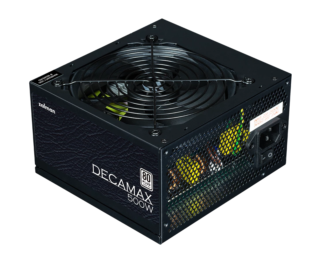 Блок питания Zalman ZM500-LX3, 500 W, ATX12 V v2.31, APFC, 12cm Fan, 80+ 230 V EU, Retail