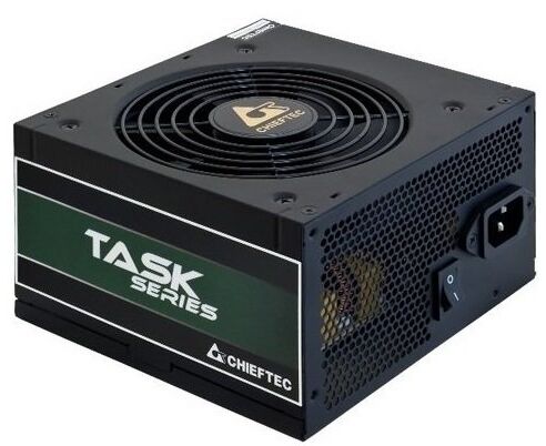 Блок питания Chieftec Task TPS-400 S-Bulk (ATX 2.3, 400 W, 80 Plus Bronze, Active PFC, 120mm fan) OEM