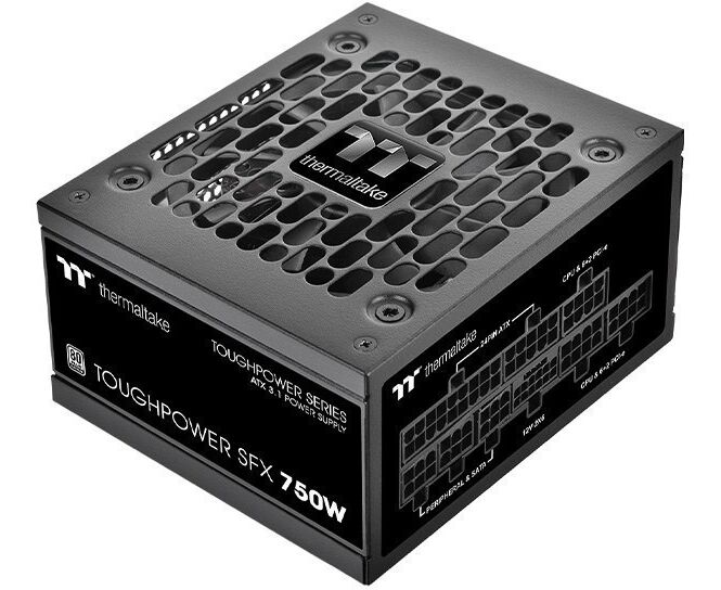 Блок питания Thermaltake Toughpower SFX750 Gen.5 (ps-stp-0750fnfape-1) 750 Вт, 90мм, черный, retail