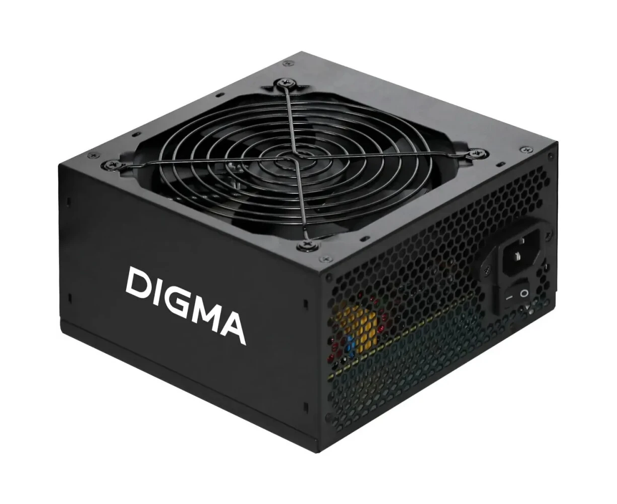 Блок питания Digma DPSU-750 W-WH 80 Plus White ATX 750 W (20+4pin) APFC 120mm fan 6x SATA RTL