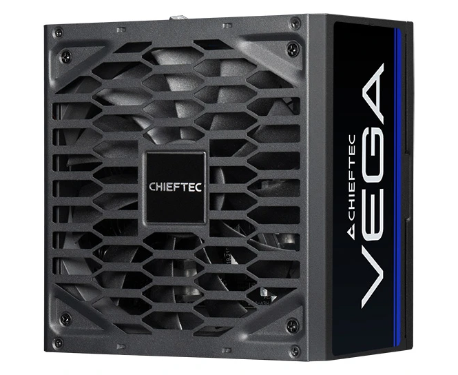 Блок питания Chieftec Vega PPG-850-S (ATX 3.1, 850 W, 80 Plus Gold, Active PFC, 135mm fan, Gen5 PC Ie) Retail