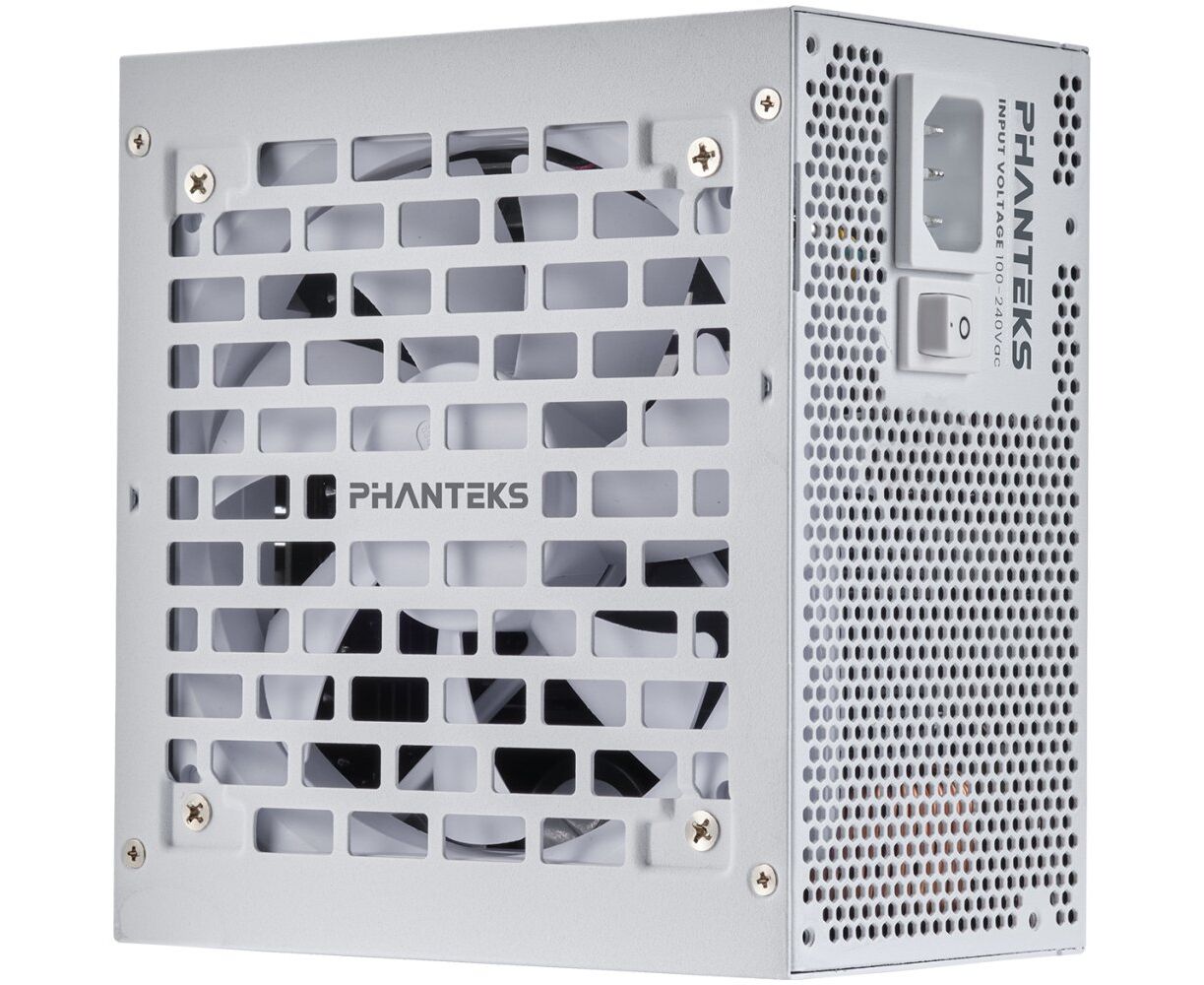 Блок питания PHANTEKS AMP BH 750 W (PH-P750 B_WT01) (80 Plus Bronze, ATX 3.1, APFC, 120mm Fan, White)