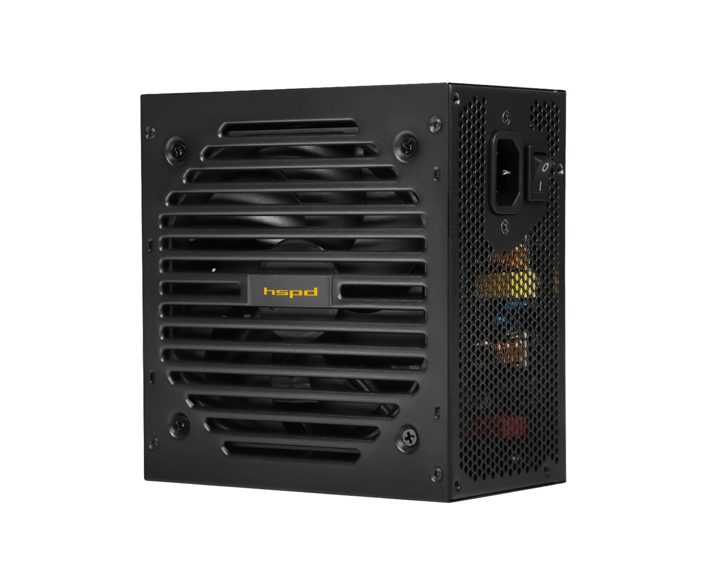 Блок питания HSPD HSI-500 BS-BK 500 W 80+ Bronze (ATX, 2.31, Semi-modular, 1x24(20+4)pin 550mm, 1x CPU*2 8(4+4)pin 600+150mm, 1x PC Ie*2