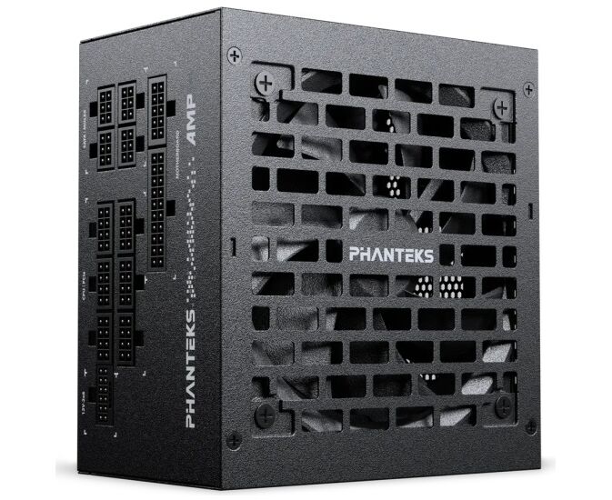 Блок питания PHANTEKS AMP GH 1200 W (PH-P1200 GR_BK01) (80 Plus Platinum, ATX 3.1, PC Ie 5.1, APFC, 120mm Fan, Fully Modular, Black)