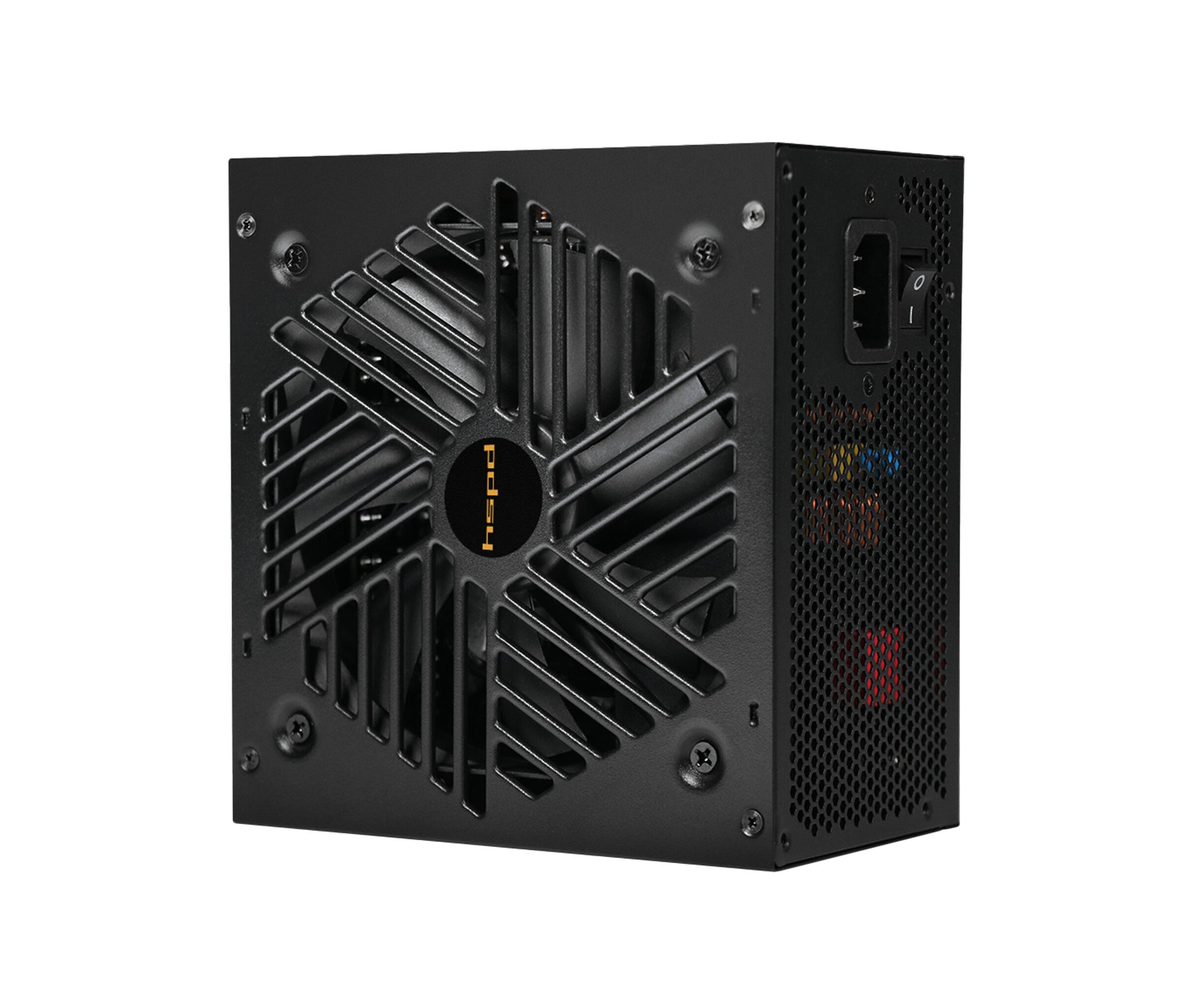 Блок питания HSPD HSI-1000 GF-BK 1000 W 80+ Gold (ATX, 3.1, PC Ie 5.1, Full modular, 1x24(20+4)pin 600mm, 2x CPU 8(4+4)pin 700mm, 2x PC Ie*2