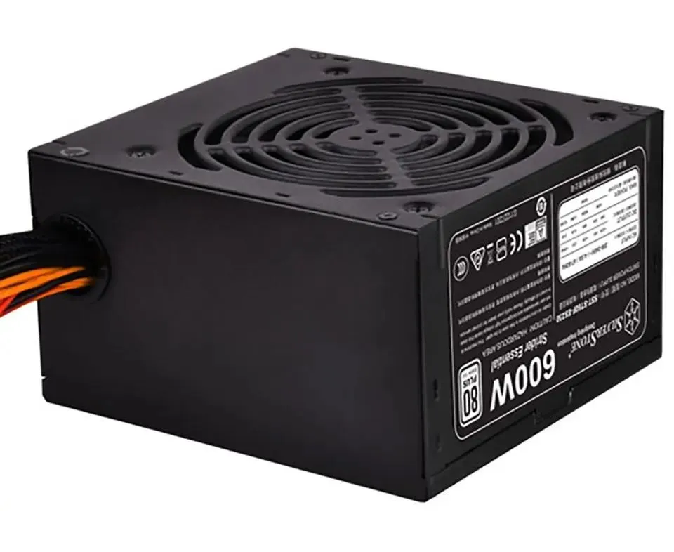 Блок питания SILVERSTONE Strider ST600 P (G540 ST600 E23220), 600 Вт, 120мм, черный, retail