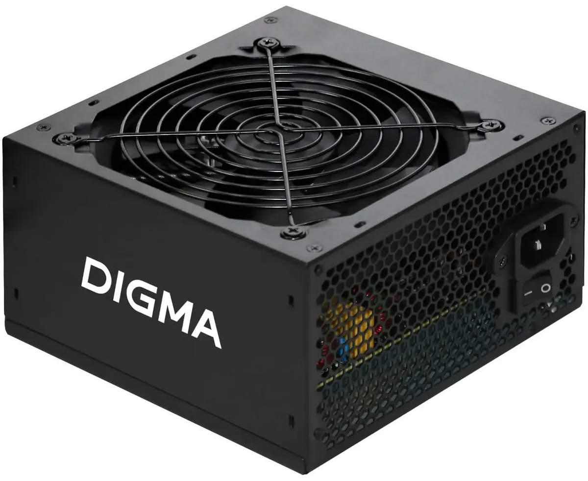 Блок питания Digma DPSU-400 W ATX 400 W (20+4pin) 120mm fan 3x SATA RTL
