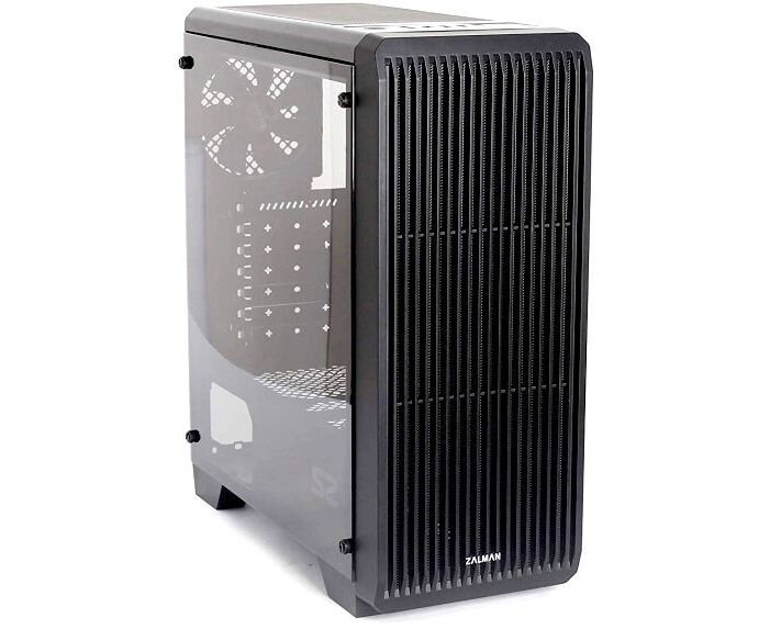 Корпус Zalman S2 черный без БП ATX 2x120mm 2x USB2.0 1x USB3.0 audio bott PSU